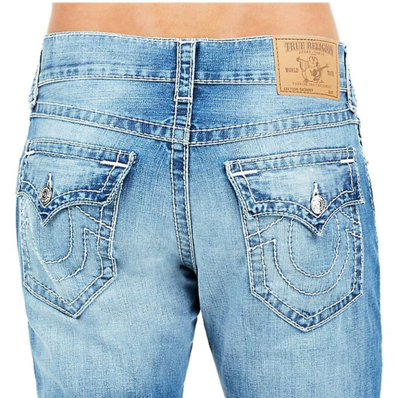 True Religion | Jeans | True Religion Mens Big T Natural Stitch Skinny ...